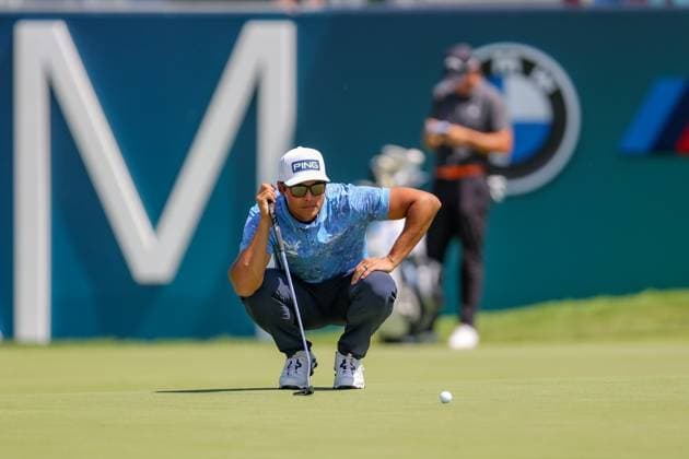 MUNICH, GERMANY - 06.07.2024: VEERMAN Johannes (USA). The BMW International Open at Golfclub Munchen Eichenried on July 06, 2024 in Germany.