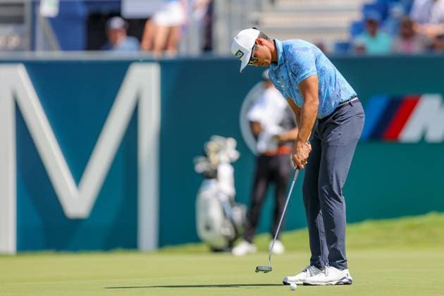 MUNICH, GERMANY - 06.07.2024: VEERMAN Johannes (USA). The BMW International Open at Golfclub Munchen Eichenried on July 06, 2024 in Germany.
