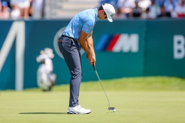 MUNICH, GERMANY - 06.07.2024: VEERMAN Johannes (USA). The BMW International Open at Golfclub Munchen Eichenried on July 06, 2024 in Germany.