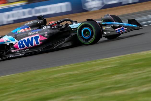 F1 Grand Prix of Great Britain - Qualifying Esteban Ocon of France driving the (31) BWT Alpine F1 Team A524 on track during Qualifying ahead of the F1 Grand Prix of Great Britain at Silverstone Circuit on July 6, 2024, in Northampton, England. Northampton Silverstone Circuit Northampton England RL_GPF1GB24_00796 Copyright: xRicardoxLarreinax