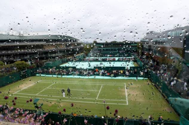 Sport Themen der Woche KW27 Sport Bilder des Tages (240706) -- LONDON, July 6, 2024 -- Photo taken on July 6, 2024 shows outside courts at Wimbledon tennis Championship in London, Britain. ) (SP)BRITAIN-LONDON-TENNIS-WIMBLEDON-DAY 6 HanxYan 