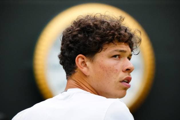 Ben Shelton during his third round match Wimbledon Tennis Championships, Day 6, The All England Lawn Tennis and Croquet Club, London, UK - 06 Jul 2024  Copyright: xJavierxGarcia Shutterstockx 14574535p