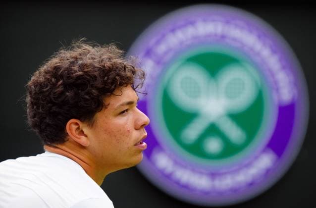 Ben Shelton during his third round match Wimbledon Tennis Championships, Day 6, The All England Lawn Tennis and Croquet Club, London, UK - 06 Jul 2024  Copyright: xJavierxGarcia Shutterstockx 14574535q
