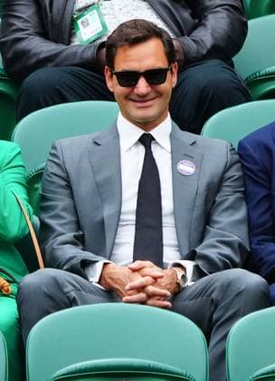 Roger Federer on No.1 Court Wimbledon Tennis Championships, Day 6, The All England Lawn Tennis and Croquet Club, London, UK - 06 Jul 2024  Copyright: xJavierxGarcia Shutterstockx 14574535s
