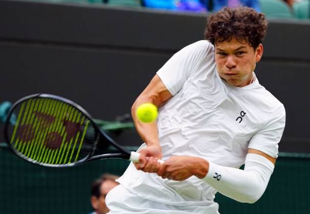 Ben Shelton during his third round match Wimbledon Tennis Championships, Day 6, The All England Lawn Tennis and Croquet Club, London, UK - 06 Jul 2024  Copyright: xJavierxGarcia Shutterstockx 14574535ap