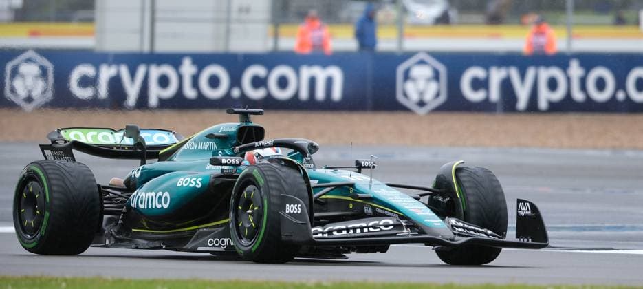 6th July 2024; Silverstone Circuit, Northamptonshire, England; Formula 1 2024 Qatar Airways British F1 Grand Prix; Qualifying Day; Lance Stroll of the Aston Martin F1 Team driving the AMR24  ActionPlus12664766 PaulxBonser