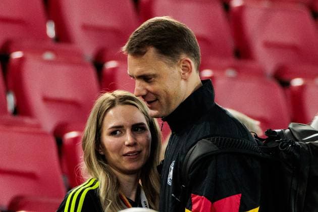 Manuel Neuer and his wife Anika are expecting their second child - Archive pictures