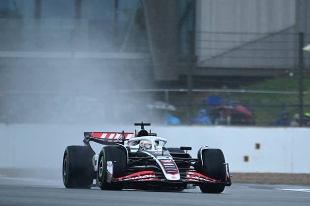 6th July 2024; Silverstone Circuit, Northamptonshire, England; Formula 1 2024 Qatar Airways British F1 Grand Prix; Qualifying Day; Kevin Magnussen (20) of Haas in the Haas VF-24 car during the third practice session  ActionPlus12664869 SimonxWest