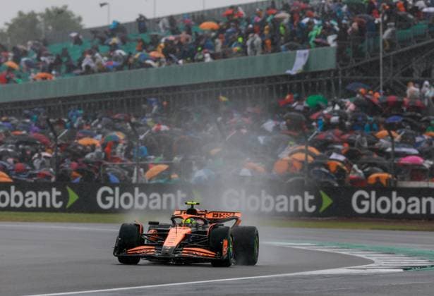 4 Lando Norris GBR, McLaren Formula 1 Team , F1 Grand Prix of Great Britain at Silverstone Circuit on July 6, 2024 in Silverstone, Great Britain Photo by HOCH ZWEI Silverstone Great Britain