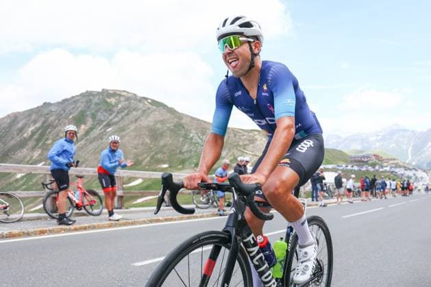 Sport Bilder des Tages CYCLING - Tour of Austria KALS,AUSTRIA,06.JUL.24 - CYCLING - Tour of Austria, stage 4, St. Johann Alpendorf - Kals. Image shows Andre Drege (NOR Team Coop - Repsol).  GEPAxpictures xDavidxGeieregger