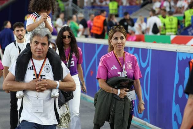 Wife of Emre Can 25 Germany , Spain vs Germany, Football, UEFA Euro 2024, Quarterfinals, 05 07 2024 Stuttgart Baden Wuerttemberg Germany Copyright: xkolbert-press ChristianxKolbertx