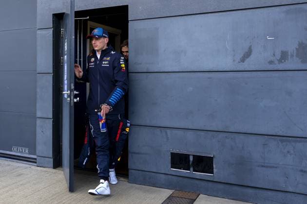 SILVERSTONE - Max Verstappen (Red Bull Racing) after qualifying for the British GP. ANP SANDER KONING xVIxANPxSportx xxANPxIVx 502899860 originalFilename: 502899860.jpg
