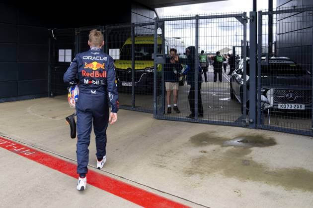SILVERSTONE - Max Verstappen (Red Bull Racing) after qualifying for the British GP. ANP SANDER KONING xVIxANPxSportx xxANPxIVx 502899976 originalFilename: 502899976.jpg