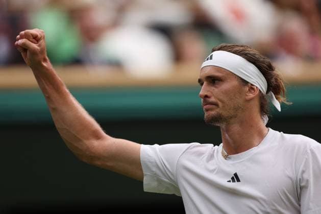 Alexander Zverev of Germany Wimbledon Tennis Championships, Day 6, The All England Lawn Tennis and Croquet Club, London, UK - 06 Jul 2024  Copyright: xEllaxLing Shutterstockx 14574536ar