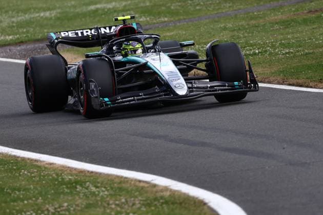 F1 British Grand Prix 2024 Qualifying Lewis Hamilton of Mercedes after qualifying ahead of the Formula 1 British Grand Prix at Silverstone Circuit in Northampton, Great Britain on July 6, 2024. Northampton United Kingdom  Copyright: xJakubxPorzyckix originalFilename:porzycki-f1britis240706_npSuD.jpg
