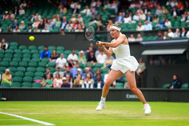 Elina Svitolina during her third round match Wimbledon Tennis Championships, Day 6, The All England Lawn Tennis and Croquet Club, London, UK - 06 Jul 2024  Copyright: xJavierxGarcia Shutterstockx 14574535fw