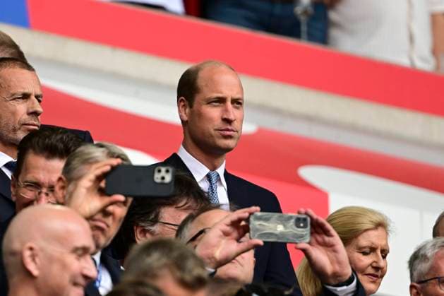 Prince William, England Switzerland, Football, UEFA Euro 2024, Quarter-finals, 06 07 2024 Düsseldorf North Rhine-Westphalia Germany Copyright: xkolbert-press MarcxNiemeyerx
