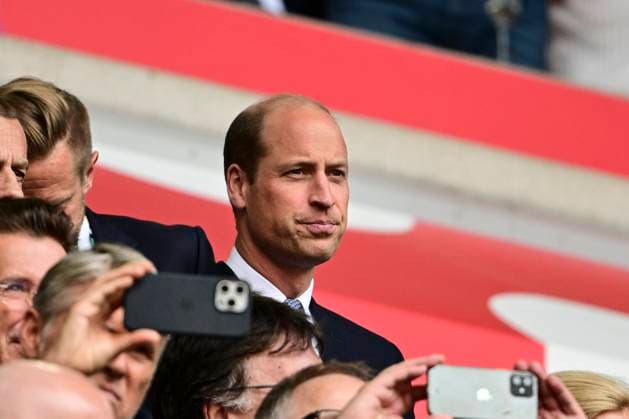 Prince William, England Switzerland, Football, UEFA Euro 2024, Quarter-finals, 06 07 2024 Düsseldorf North Rhine-Westphalia Germany Copyright: xkolbert-press MarcxNiemeyerx