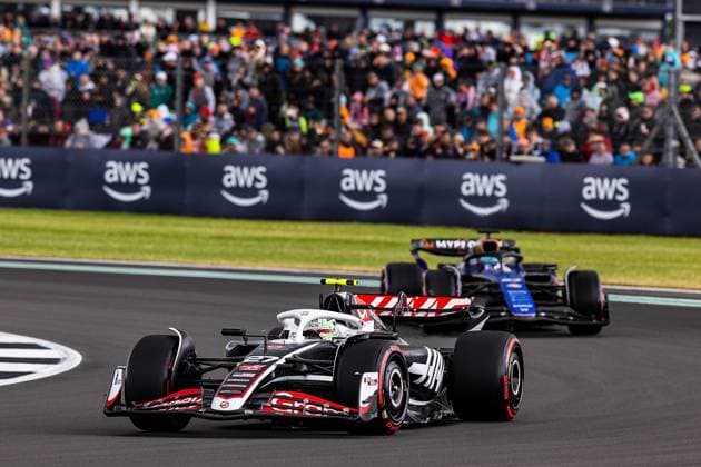 FORMULA 1 QATAR AIRWAYS BRITISH GRAND PRIX 2024 06 07 2024, Silverstone Circuit, Silverstone, FORMULA 1 QATAR AIRWAYS BRITISH GRAND PRIX 2024 , pictured Nico Hülkenberg DEU , Haas F1 Team nordphotoxGmbHx xBratic nph00250