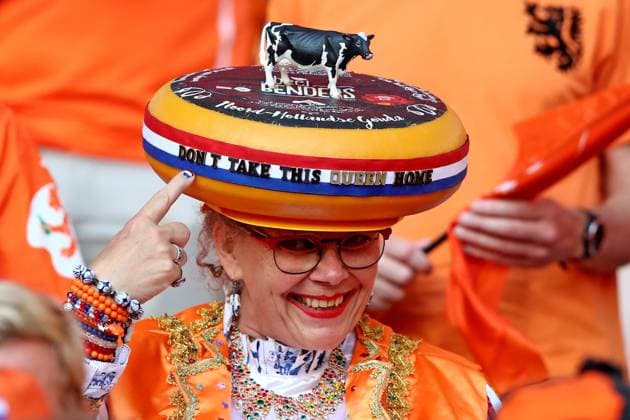 06 07 2024, xtgx, European Football Championship 2024 1 4 Final, Netherlands Turkey emspor, v l emotions, fans, mood, flags, logo, Holland, Netherlands, spectators, jerseys, Oranje DFL DFB REGULATIONS PROHIBIT ANY USE OF PHOTOGRAPHS as IMAGE SEQUENCES and or QUASI VIDEO Berlin