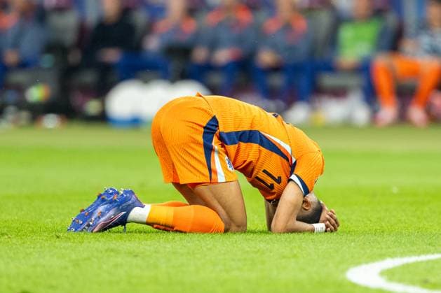 Netherlands v Turkiye, UEFA EURO, EM, Europameisterschaft,Fussball 2024, Berlin, Germany Berlin, Germany. 06th, July 2024. Cody Gakpo (11) of the Netherlands seen during the UEFA Euro 2024 quarter final match between Netherlands and Turkiye at Olympiastadion in Berlin. Berlin Germany  Copyright: xGonzalesxPhoto FrederikkexJensenx