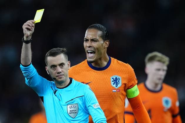 GER: Netherlands v Turkiye. UEFA EURO, EM, Europameisterschaft,Fussball 2024 Virgil van Dijk of Netherlands during the UEFA Euro 2024 match between Netherlands and Turkiye. Quarter Finals, played at Olympiastadion on July 6, 2024 in Berlin, Germany. kpng Copyright: xBaguxBlancox xPRESSINPHOTOx PS_240706_HOL_TUR_031