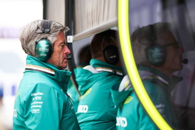 Andy Stevenson GBR, Aston Martin Aramco F1 Team , F1 Grand Prix of Great Britain at Silverstone Circuit on July 6, 2024 in Silverstone, Great Britain Photo by HOCH ZWEI Silverstone Great Britain