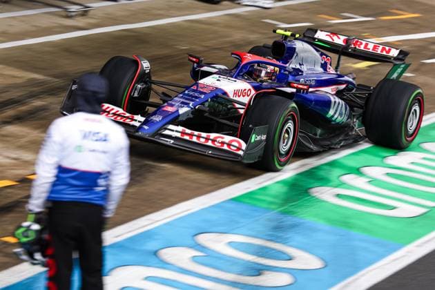 22 Yuki Tsunoda JPN, Visa Cash App RB Formula One Team , F1 Grand Prix of Great Britain at Silverstone Circuit on July 6, 2024 in Silverstone, Great Britain Photo by HOCH ZWEI Silverstone Great Britain