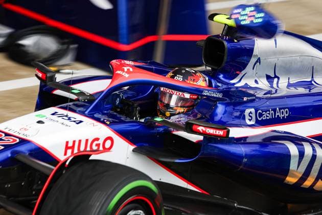 22 Yuki Tsunoda JPN, Visa Cash App RB Formula One Team , F1 Grand Prix of Great Britain at Silverstone Circuit on July 6, 2024 in Silverstone, Great Britain Photo by HOCH ZWEI Silverstone Great Britain