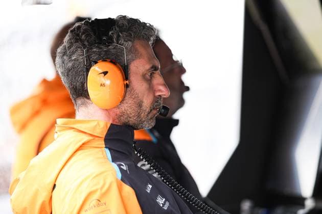Andrea Stella ITA, McLaren Formula 1 Team , F1 Grand Prix of Great Britain at Silverstone Circuit on July 6, 2024 in Silverstone, Great Britain Photo by HOCH ZWEI Silverstone Great Britain