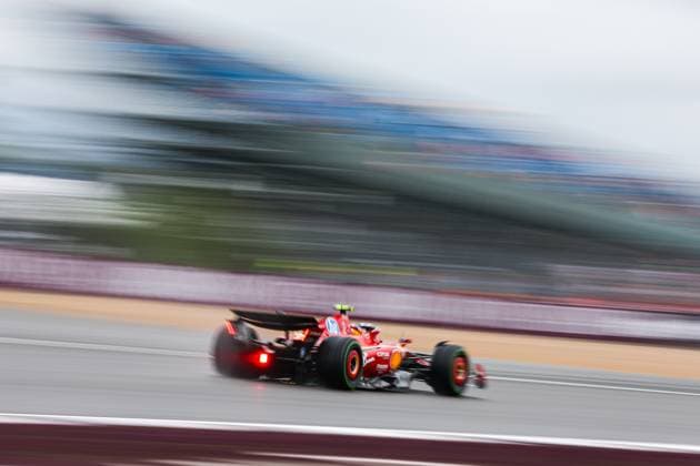 55 Carlos Sainz ESP, Scuderia Ferrari HP , F1 Grand Prix of Great Britain at Silverstone Circuit on July 6, 2024 in Silverstone, Great Britain Photo by HOCH ZWEI Silverstone Great Britain