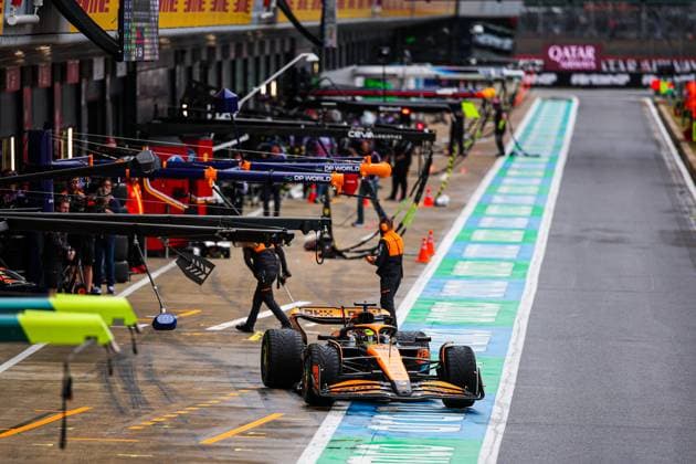 81 Oscar Piastri AUS, McLaren Formula 1 Team , F1 Grand Prix of Great Britain at Silverstone Circuit on July 6, 2024 in Silverstone, Great Britain Photo by HOCH ZWEI Silverstone Great Britain