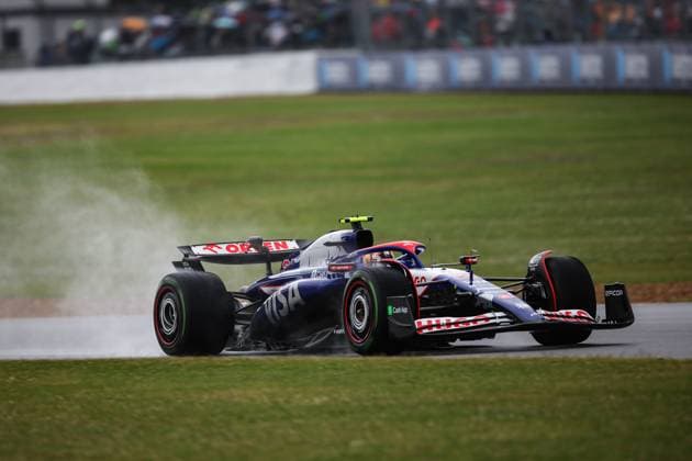 22 Yuki Tsunoda JPN, Visa Cash App RB Formula One Team , F1 Grand Prix of Great Britain at Silverstone Circuit on July 6, 2024 in Silverstone, Great Britain Photo by HOCH ZWEI Silverstone Great Britain