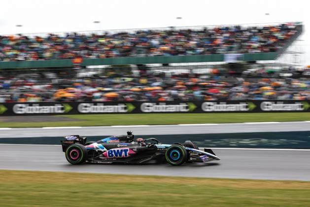 31 Esteban Ocon FRA, BWT Alpine F1 Team , F1 Grand Prix of Great Britain at Silverstone Circuit on July 6, 2024 in Silverstone, Great Britain Photo by HOCH ZWEI Silverstone Great Britain