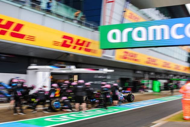 31 Esteban Ocon FRA, BWT Alpine F1 Team , F1 Grand Prix of Great Britain at Silverstone Circuit on July 6, 2024 in Silverstone, Great Britain Photo by HOCH ZWEI Silverstone Great Britain
