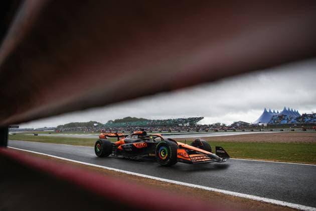 81 Oscar Piastri AUS, McLaren Formula 1 Team , F1 Grand Prix of Great Britain at Silverstone Circuit on July 6, 2024 in Silverstone, Great Britain Photo by HOCH ZWEI Silverstone Great Britain