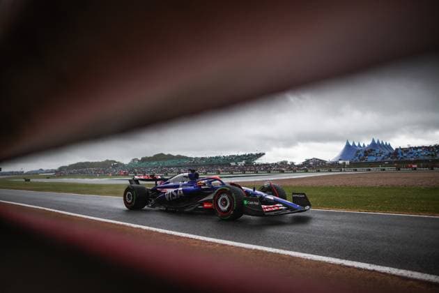 3 Daniel Ricciardo AUS, Visa Cash App RB Formula One Team , F1 Grand Prix of Great Britain at Silverstone Circuit on July 6, 2024 in Silverstone, Great Britain Photo by HOCH ZWEI Silverstone Great Britain