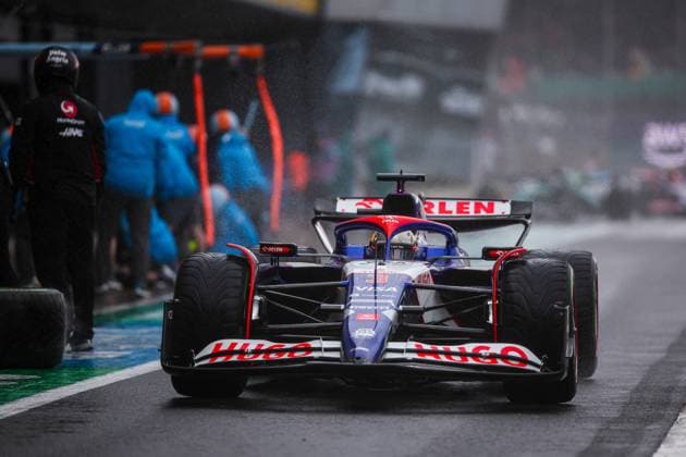 3 Daniel Ricciardo AUS, Visa Cash App RB Formula One Team , F1 Grand Prix of Great Britain at Silverstone Circuit on July 6, 2024 in Silverstone, Great Britain Photo by HOCH ZWEI Silverstone Great Britain
