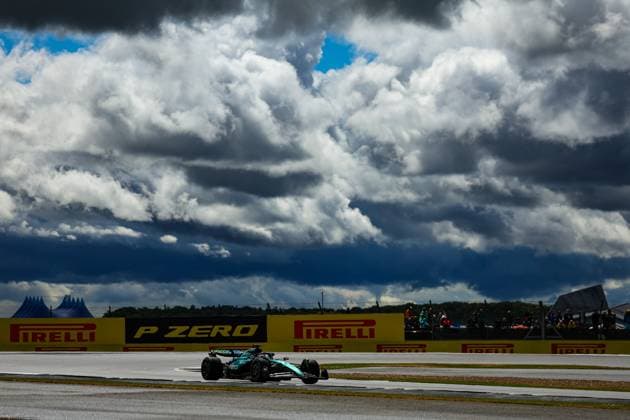 18 Lance Stroll CAN, Aston Martin Aramco F1 Team , F1 Grand Prix of Great Britain at Silverstone Circuit on July 6, 2024 in Silverstone, Great Britain Photo by HOCH ZWEI Silverstone Great Britain