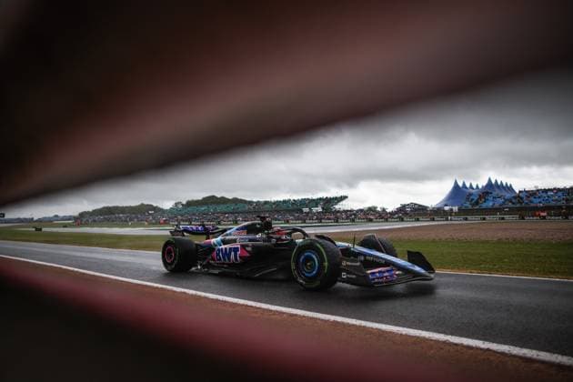 31 Esteban Ocon FRA, BWT Alpine F1 Team , F1 Grand Prix of Great Britain at Silverstone Circuit on July 6, 2024 in Silverstone, Great Britain Photo by HOCH ZWEI Silverstone Great Britain