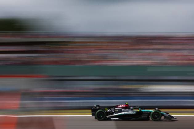44 Lewis Hamilton GBR, Mercedes AMG Petronas F1 Team , F1 Grand Prix of Great Britain at Silverstone Circuit on July 6, 2024 in Silverstone, Great Britain Photo by HOCH ZWEI Silverstone Great Britain