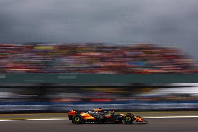 81 Oscar Piastri AUS, McLaren Formula 1 Team , F1 Grand Prix of Great Britain at Silverstone Circuit on July 6, 2024 in Silverstone, Great Britain Photo by HOCH ZWEI Silverstone Great Britain