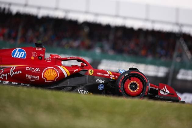 16 Charles Leclerc MCO, Scuderia Ferrari HP , F1 Grand Prix of Great Britain at Silverstone Circuit on July 6, 2024 in Silverstone, Great Britain Photo by HOCH ZWEI Silverstone Great Britain