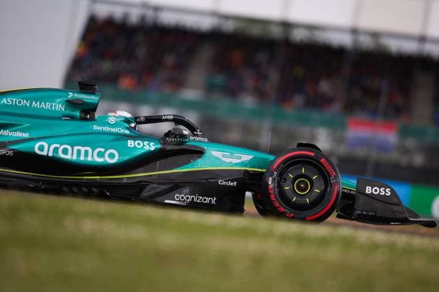 18 Lance Stroll CAN, Aston Martin Aramco F1 Team , F1 Grand Prix of Great Britain at Silverstone Circuit on July 6, 2024 in Silverstone, Great Britain Photo by HOCH ZWEI Silverstone Great Britain