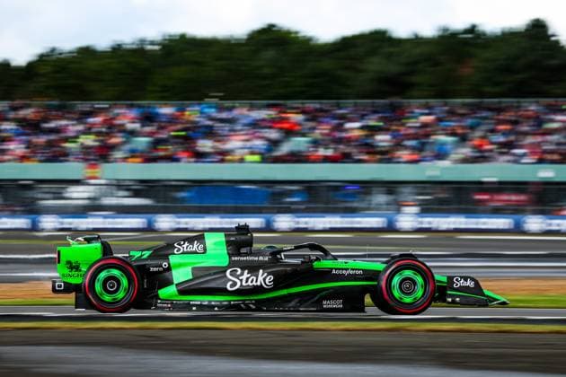 77 Valtteri Bottas FIN, Stake F1 Team Kick Sauber , F1 Grand Prix of Great Britain at Silverstone Circuit on July 6, 2024 in Silverstone, Great Britain Photo by HOCH ZWEI Silverstone Great Britain