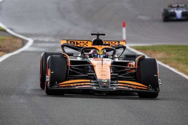 81 Oscar Piastri AUS, McLaren Formula 1 Team , F1 Grand Prix of Great Britain at Silverstone Circuit on July 6, 2024 in Silverstone, Great Britain Photo by HOCH ZWEI Silverstone Great Britain