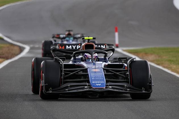 2 Logan Sargeant USA, Williams Racing , F1 Grand Prix of Great Britain at Silverstone Circuit on July 6, 2024 in Silverstone, Great Britain Photo by HOCH ZWEI Silverstone Great Britain