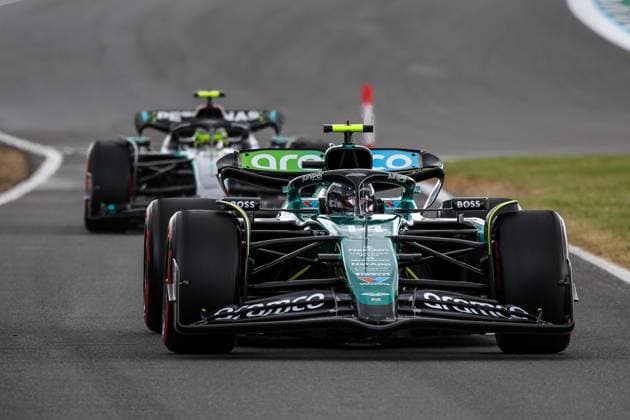 14 Fernando Alonso ESP, Aston Martin Aramco F1 Team , F1 Grand Prix of Great Britain at Silverstone Circuit on July 6, 2024 in Silverstone, Great Britain Photo by HOCH ZWEI Silverstone Great Britain