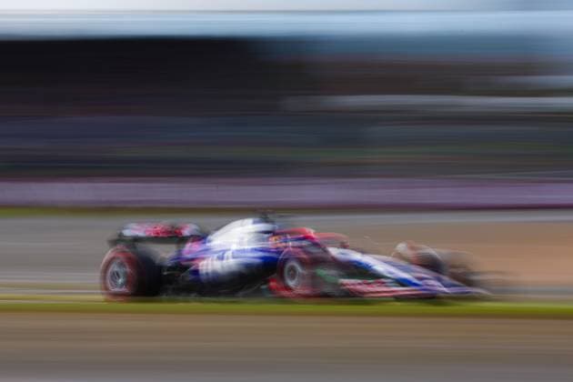 3 Daniel Ricciardo AUS, Visa Cash App RB Formula One Team , F1 Grand Prix of Great Britain at Silverstone Circuit on July 6, 2024 in Silverstone, Great Britain Photo by HOCH ZWEI Silverstone Great Britain