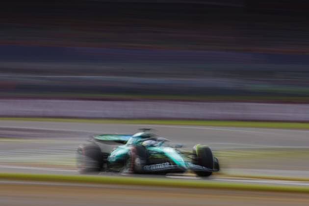 18 Lance Stroll CAN, Aston Martin Aramco F1 Team , F1 Grand Prix of Great Britain at Silverstone Circuit on July 6, 2024 in Silverstone, Great Britain Photo by HOCH ZWEI Silverstone Great Britain